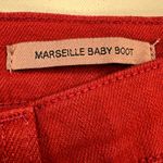 Johnny Was  Marseille Baby Boot Jeans Candy Apple Red NEW 27.5” Inseam Size 30 Photo 5