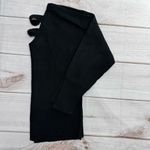 Black V Neck Strappy Back Sweater by Madison + Hudson Size Large NEW Photo 7