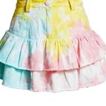 Love Shack Fancy 
Landen Tie-Dyed Mini Skirt NWOT Photo 7