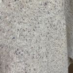 J.Jill Pure Cream Speckled Open Front Linen Silk Blend Cardigan Size M/L Photo 4