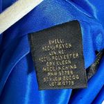 House Of Dereon Beyonce Women’s Sz 2 Blue Draped Sleeveless Ruched Short Dress Photo 6