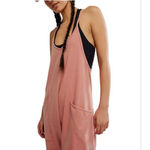 Free People Movement FP Movement Hot Shot Onesie NWOT Medium Petal Free People Photo 1