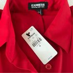 EXPRESS Portofino Shirt dress Red Size M Photo 2