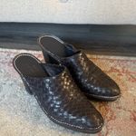 Donald J. Pliner Dark Brown Leather Slip Photo 1