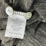 Anthropologie Fig and Flower Small Top 3/4 Flared Sleeve Button-Up Floral Embroidered Tie Knot Photo 8