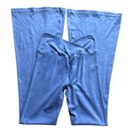 Aerie OFFLINE By Real Me High Waisted Crossover Flare Legging Light Blue Medium Photo 2