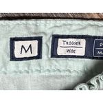 Miss Me  Cargo Pants Trouser Medium Mint 100% Linen Wide Leg Aztec Boho Y2K TALL Photo 3