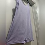 Baddieville Lilac Light Purple Rhinestoned Stretch Romper Jumpsuit Onesie - S Photo 2