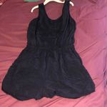 Boohoo  Navy Open Back Romper Photo 0