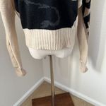 Krizia Maglia Panda Sweater‎ Crewneck Pullover Cashmere Blend 1980s Beige Sz L Tan Size L Photo 7