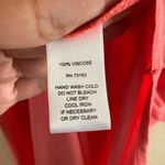 cupio  Coral shirt dress Size Medium Photo 6