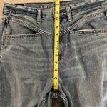 American Eagle  Light Wash Double Yoke High Rise Straight Leg Jeans Size 8 Photo 11