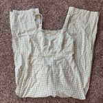 Jessica Simpson  Gingham Jumpsuit Photo 1