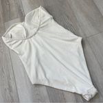 ONIA Strapless Swimsuit edith ribbed one piece womens White (medium) vacation Photo 0