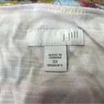 J. Jill Womens Dress Sz 3X Floral Ditsy Short Sleeve Stretch Layered‎ Blue Photo 7