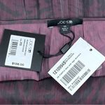 joe's jeans NWT Joe’s Siren-Sauvage Cami Tank Top Purple Zebra Animal Print Women’s Size M Photo 4