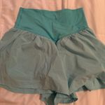 Aerie Teal  Real Me Crossover Shorts Photo 0