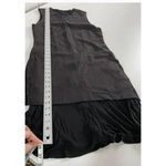 Sanctuary Dress Womens Small Black Sleeveless Ruffle Hem Sheath Cocktail Chic Photo 5