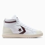 Converse NEW  Pro Blaze Classic Leather Mid' White/Bloodstone" Shoes- Women’s 9.5 Photo 1