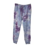 Free People Movement Work It Out Joggers XS Purple Blue Tie Dye Sweatpants Photo 1