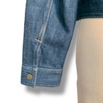 Vintage Ralph Lauren Denim Jacket Removable Faux Fur Collar Y2K Boho Western Blue Size M Photo 4