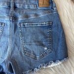 American Eagle Curvy High Rise Shortie Size 6 Jean Shorts Photo 10