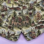 Karen Scott Vintage Tapestry Vest Sleeveless Button Front Size Large Photo 7