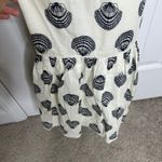 J.Crew white tiered seashell cotton beach maxi dress size 10 vacation summer Photo 9