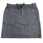 Eddie Bauer  Gray Active Outdoor Sport Skirt Size 4 Stretch Hiking Trails Pockets Photo 0