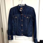 Levi's  Easy Rider denim jacket dark wash moto western street wear size M Photo 0