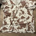 Peach Love cow print blouse Photo 0