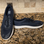 FitFlop  F-Sporty Women's Sneakers Sz 10 Navy Blue Mesh‎ Shoes Athletic Walking Photo 0