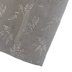 Vince new β Floral Embroidered Shimmery Silk Duponi Pant Pants β Gunmetal β Sml Photo 7