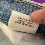 J Brand J. Brand Women’s Sadey Slim Straight Dip Dyed Raw Hem Jeans Stretchy Boho Sz 26 Photo 2