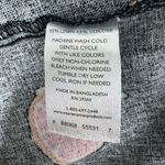 Dip Dress Womens XL Novelty Fruit Print Linen Tropical Beachy Travel Vacation Black Photo 8