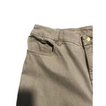 American Eagle  Jeans Size 1R Olive Green So Slimming Girlfriend Slim Leg Ankle Photo 4