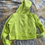 Lululemon  loungeful cropped hoodie electric lemon Photo 3