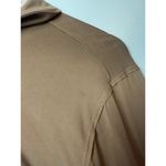 Free People NWT Khaki Modal Snap Shirt FLAW Sz. L Photo 9