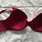 Vanity Fair  Womens Size 36C Red Pink Bra Adjustable Soft Sexy Stunning Photo 7