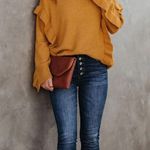 VICI  | Charleston Ruffle Knit Sweater Photo 6