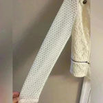 Material Girl  moto jacket sheer lace‎ beige Medium NWT Photo 2