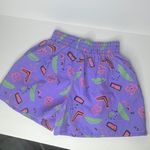 American Vintage 1980s 80s vintage purple and pink shorts Photo 7