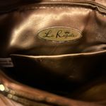 La Regale Vintage  Hand Beaded Bag Purse Crossbody Metallic Chain Link Clutch Photo 3