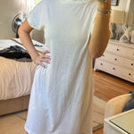 White tshirt dress Photo 0