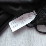 Black Long Sleeve Ruched Bodycon Midi Dress XL Photo 3