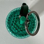 Starbucks Cold Cup Keychain & Ornament Ombre Teal Gradient Textured Tumbler Cup Photo 4