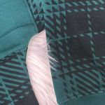 Victoria's Secret Pink Victoria’s Secret Festive Green Plaid Sweatshirt Photo 9