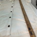 Madewell  Womens White Button-Down Denim Shirt Dress Size M Photo 1