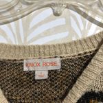 Knox Rose Leopard Print Sweater Photo 3