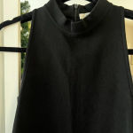 Givenchy 457  Sleeveless Blouse Size Large Color Black Photo 1